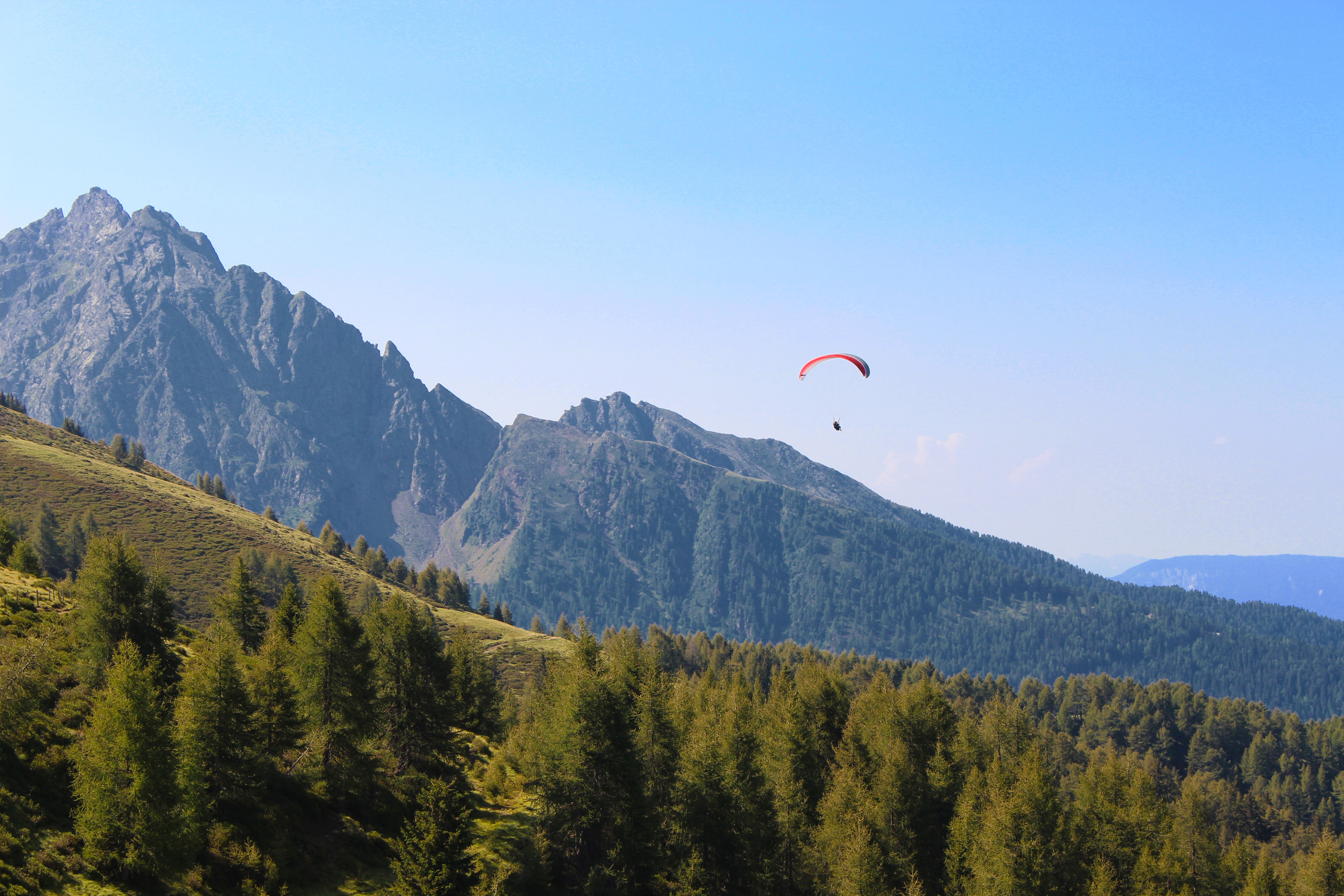 Фото бесплатно хребет, Альпы, холм