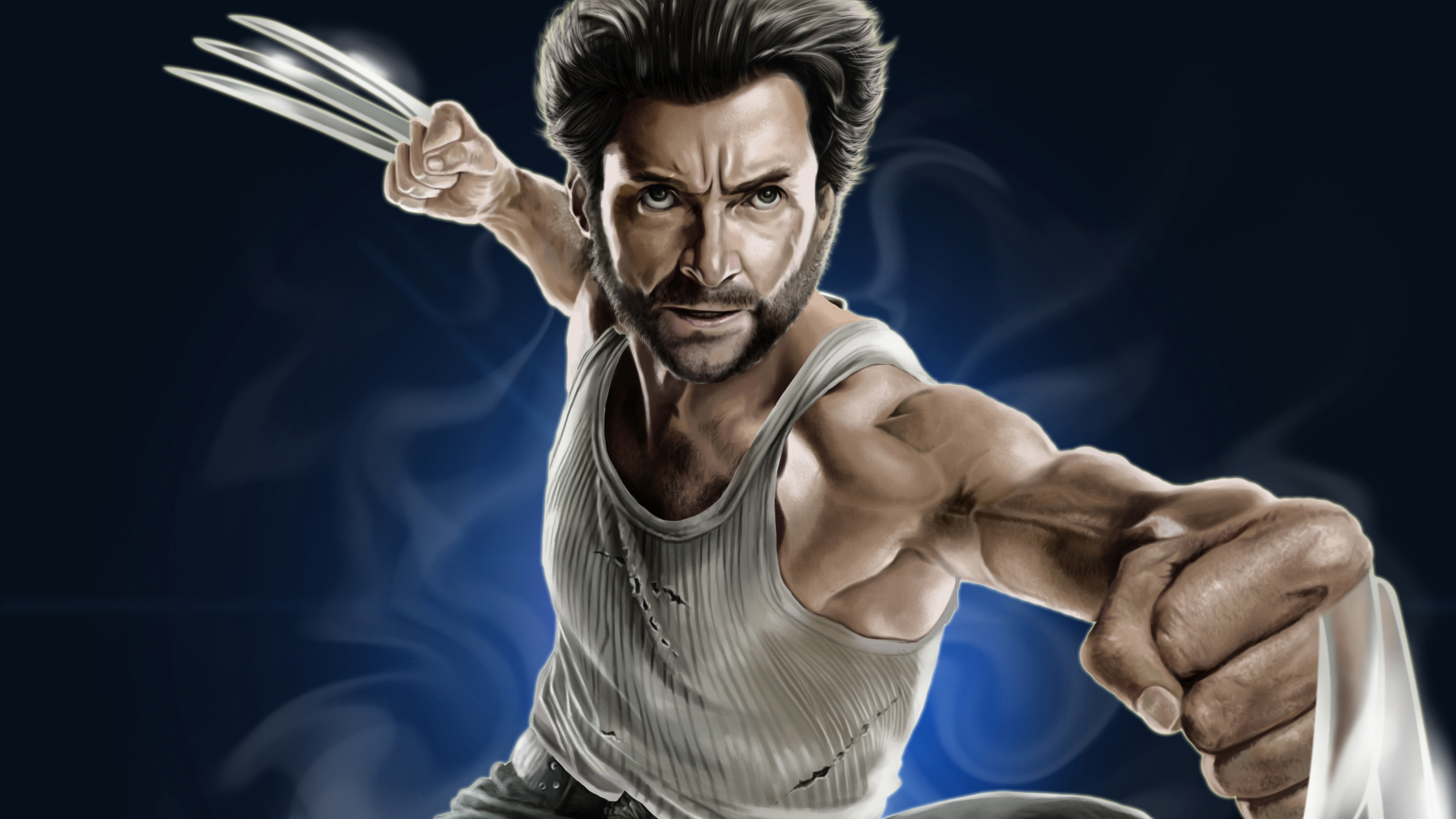 Wallpapers wolverine claws works of art on the desktop