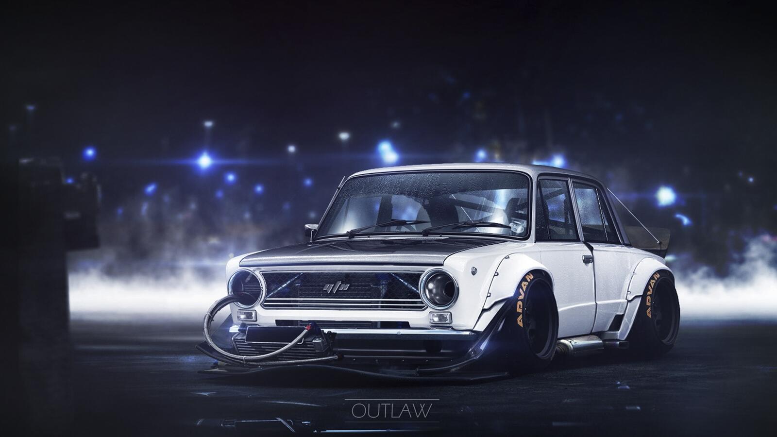 Wallpapers Lada penny tuning on the desktop