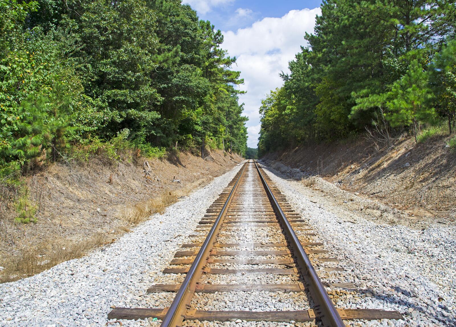 Wallpapers track railway railroad on the desktop